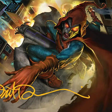 Hobgoblin, Mantled Marauder Art Card (Gold-Stamped Signature) [Marvel's Spider-Man Art Series]
