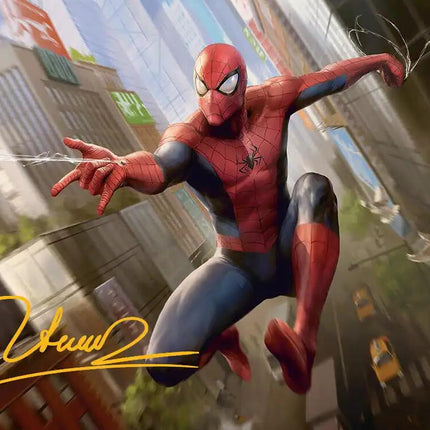 Amazing Spider-Man Art Card (24/54) (Gold-Stamped Signature) [Marvel's Spider-Man Art Series]