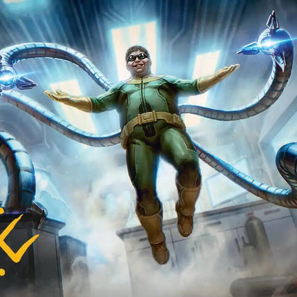 Doctor Octopus, Master Planner Art Card (25/54) (Gold-Stamped Signature) [Marvel's Spider-Man Art Series]