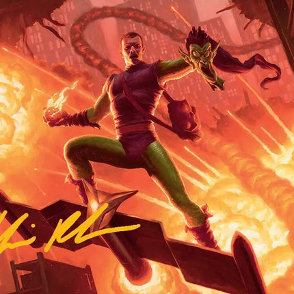 Green Goblin, Revenant Art Card (Gold-Stamped Signature) [Marvel's Spider-Man Art Series]