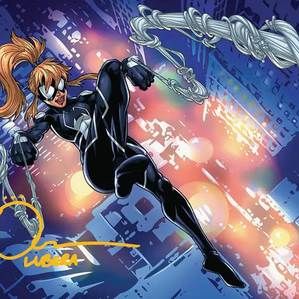 Arana, Heart of the Spider Art Card (Gold-Stamped Signature) [Marvel's Spider-Man Art Series]