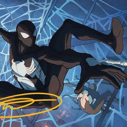 Symbiote Spider-Man Art Card (Gold-Stamped Signature) [Marvel's Spider-Man Art Series]