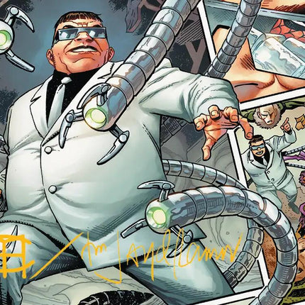 Doctor Octopus, Master Planner Art Card (48/54) (Gold-Stamped Signature) [Marvel's Spider-Man Art Series]
