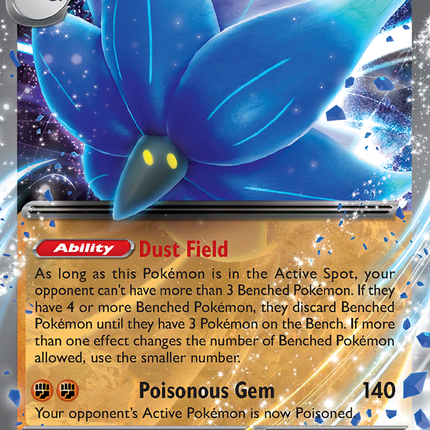 Glimmora ex (123/197) [Scarlet & Violet: Obsidian Flames]