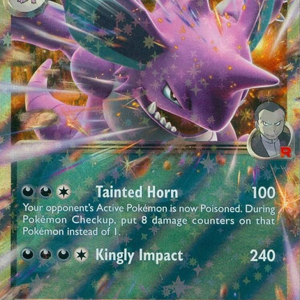 Team Rocket's Nidoking ex (217) [Scarlet & Violet: Black Star Promos]