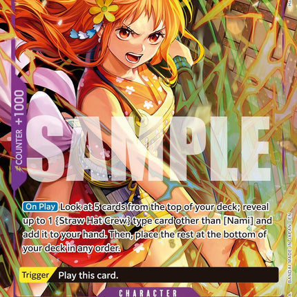 Nami (Alternate Art) [Premium Booster -The Best- Vol. 2]