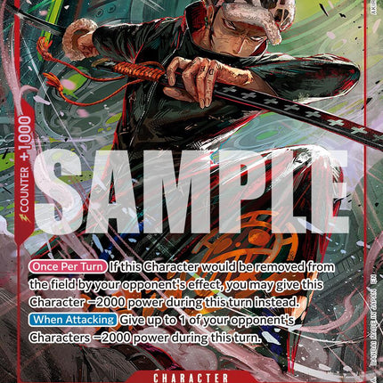 Trafalgar Law (Alternate Art) [Premium Booster -The Best- Vol. 2]
