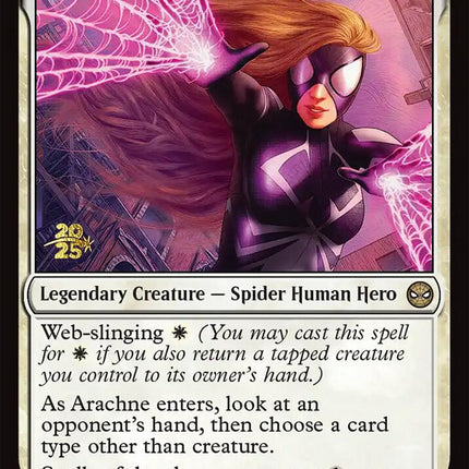 Arachne, Psionic Weaver [Marvel's Spider-Man Prerelease Promos]