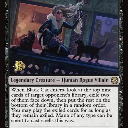 Black Cat, Cunning Thief [Marvel's Spider-Man Prerelease Promos]