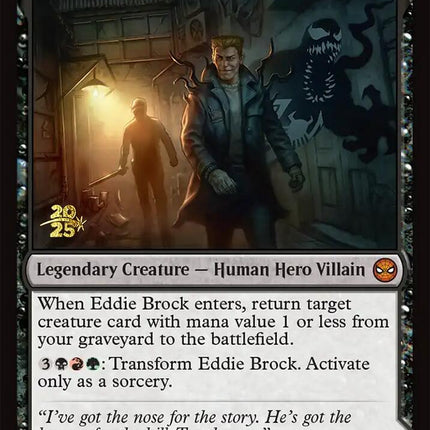 Eddie Brock // Venom, Lethal Protector [Marvel's Spider-Man Prerelease Promos]