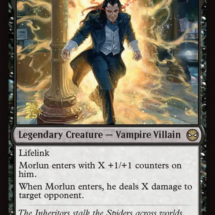 Morlun, Devourer of Spiders [Marvel's Spider-Man Prerelease Promos]