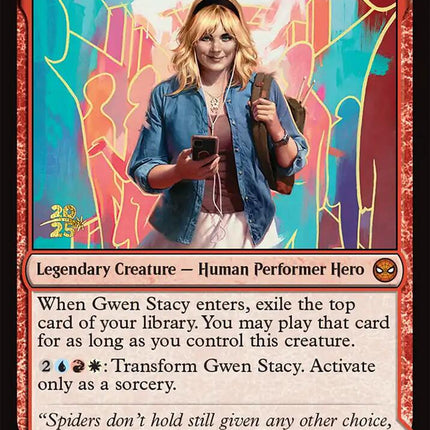 Gwen Stacy // Ghost-Spider [Marvel's Spider-Man Prerelease Promos]