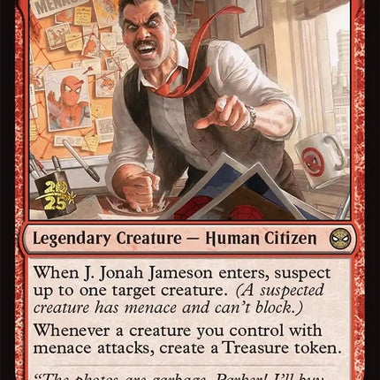J. Jonah Jameson [Marvel's Spider-Man Prerelease Promos]