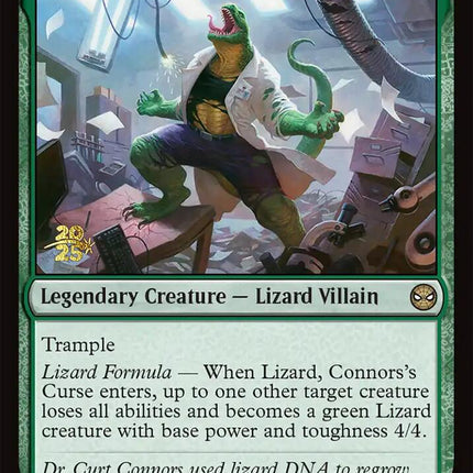 Lizard, Connors's Curse [Marvel's Spider-Man Prerelease Promos]