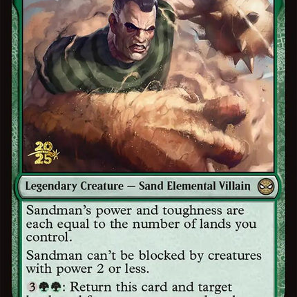 Sandman, Shifting Scoundrel [Marvel's Spider-Man Prerelease Promos]