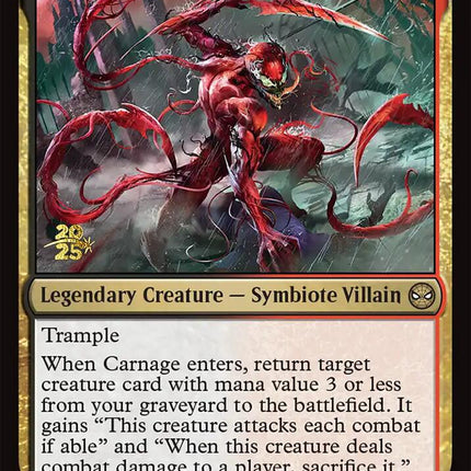 Carnage, Crimson Chaos [Marvel's Spider-Man Prerelease Promos]