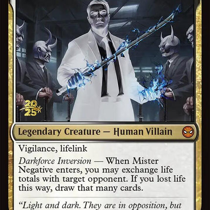 Mister Negative [Marvel's Spider-Man Prerelease Promos]
