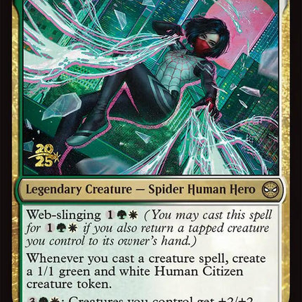 Silk, Web Weaver [Marvel's Spider-Man Prerelease Promos]