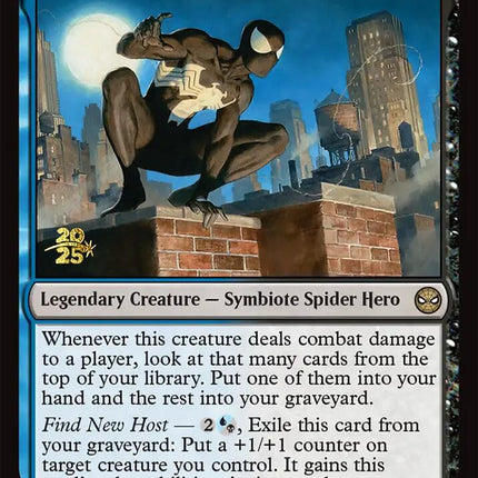 Symbiote Spider-Man [Marvel's Spider-Man Prerelease Promos]