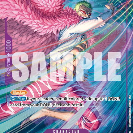 Donquixote Doflamingo (Alternate Art) [Premium Booster -The Best- Vol. 2]