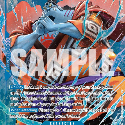 Jinbe (PRB02-007)(Alternate Art) [Premium Booster -The Best- Vol. 2]