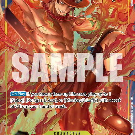 Portgas.D.Ace (Alternate Art) [Premium Booster -The Best- Vol. 2]