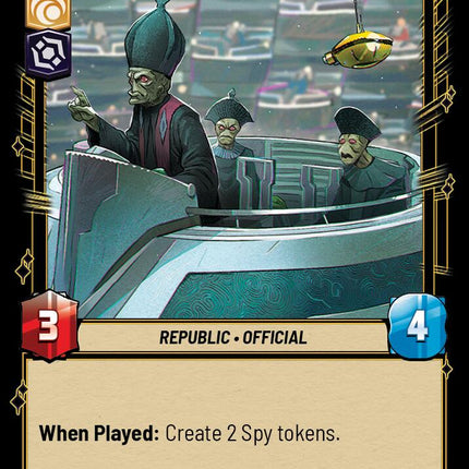Trade Federation Delegates (191/264) (191/264) [Secrets of Power]