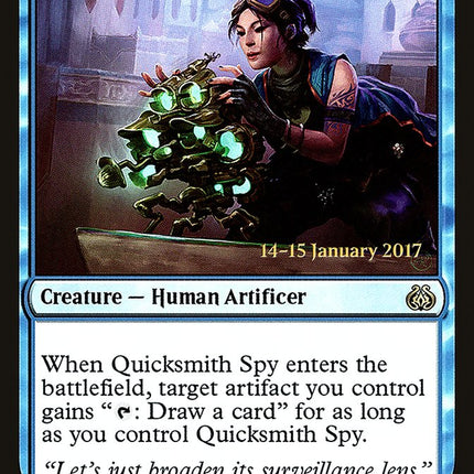 Quicksmith Spy [Aether Revolt Prerelease Promos]