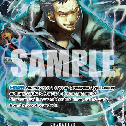 Roronoa Zoro (OP10-095) (Alternate Art) [Premium Booster -The Best- Vol. 2]