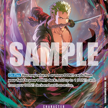 Roronoa Zoro (OP09-076) (Alternate Art) [Premium Booster -The Best- Vol. 2]