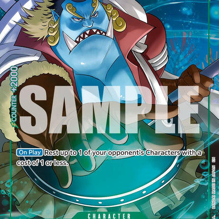 Jinbe (P-063) (Alternate Art) [Premium Booster -The Best- Vol. 2]