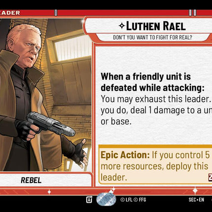 Luthen Rael (13/264) - Don't You Want To Fight For Real? (13/264) [Secrets of Power]
