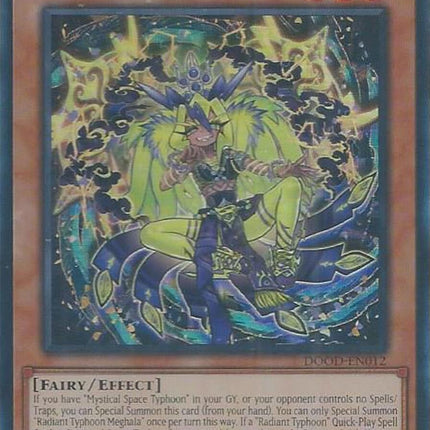 Radiant Typhoon Meghala [DOOD-EN012] Super Rare