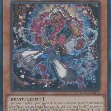 Radiant Typhoon Eldam [DOOD-EN013] Super Rare