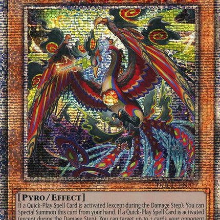 Radiant Typhoon Fonix, the Great Flame (Starlight Rare) [DOOD-EN017] Starlight Rare