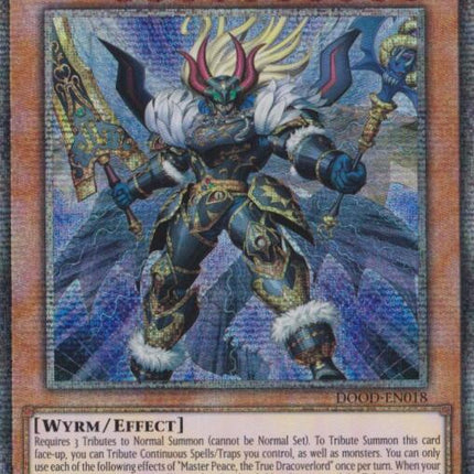 Master Peace, the True Dracoverlord (Starlight Rare) [DOOD-EN018] Starlight Rare