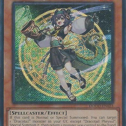 Dracotail Phryxul [DOOD-EN023] Secret Rare