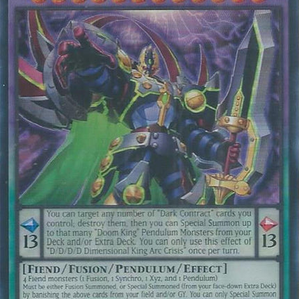 D/D/D/D Dimensional King Arc Crisis [DOOD-EN035] Ultra Rare