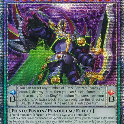 D/D/D/D Dimensional King Arc Crisis (Starlight Rare) [DOOD-EN035] Starlight Rare