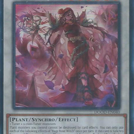 Rage Rose Witch [DOOD-EN040] Ultra Rare