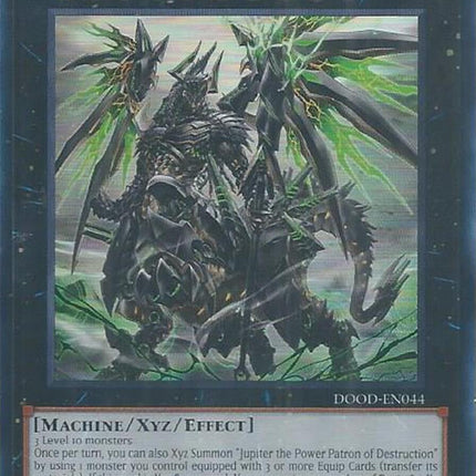 Jupiter the Power Patron of Destruction [DOOD-EN044] Ultra Rare