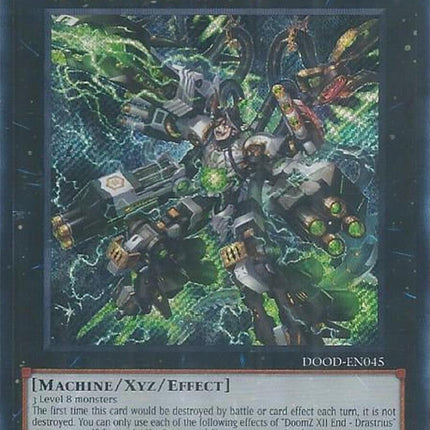 DoomZ XII End - Drastrius [DOOD-EN045] Secret Rare