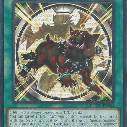 Dark Contract with the Zero King [DOOD-EN054] Common