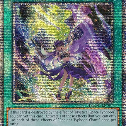 Radiant Typhoon Chant (Starlight Rare) [DOOD-EN061] Starlight Rare