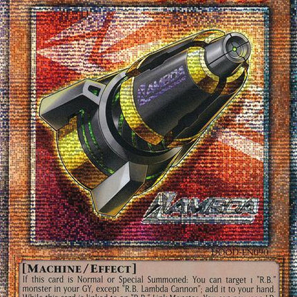 R.B. Lambda Cannon (Starlight Rare) [DOOD-EN090] Starlight Rare