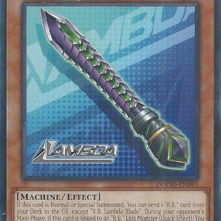 R.B. Lambda Blade [DOOD-EN091] Common