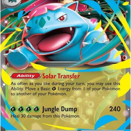Mega Venusaur ex (003/132) [Mega Evolution: Base Set]
