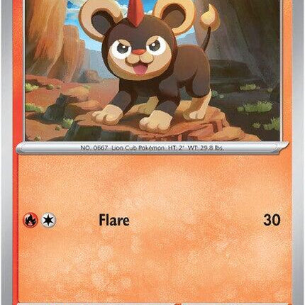 Litleo (023/132) [Mega Evolution: Base Set]