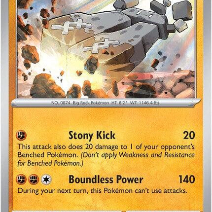 Stonjourner (081/132) [Mega Evolution: Base Set]