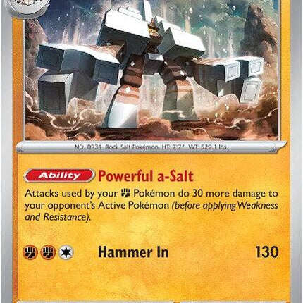 Garganacl (084/132) [Mega Evolution: Base Set]